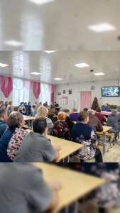 В нашем доме социального обслуживания 