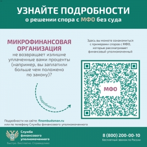 Решение спора с микрофинансовой организацией без суда.