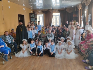 Учащиеся монастырской воскресной школы Свято-Введенского женского монастыря города Орла посетили наше учреждение.